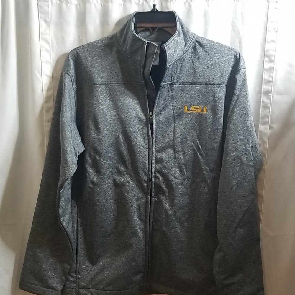 Knights Apparel Gray Men's LSU Jacket SZ. L